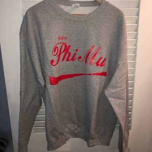 Phi Mu Coca-Cola Sweatshirt